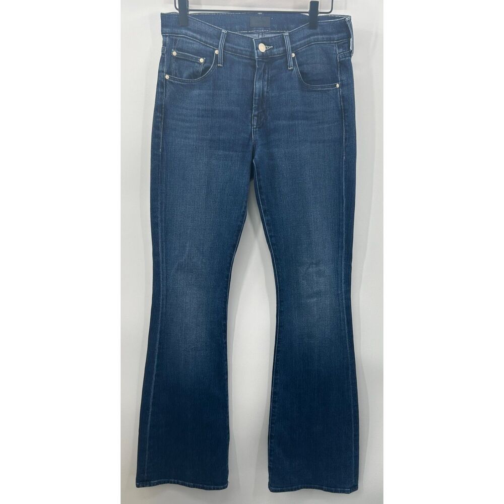 Mother Jeans The Down Low Weekender Heel High Tide Size 28